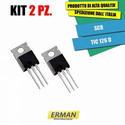 KIT 2 PZ. TIC 126D SCR 400V...