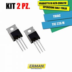 KIT 2 PZ. TRIAC TIC 226 M...