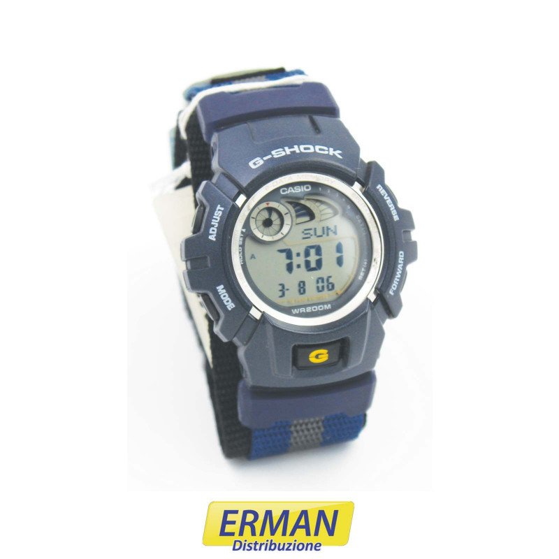 Orologio Casio digitale G-SHOCK G-2900V-2VER con e-Data e cinturino in tessuto Orologio Casio digitale G-SHOCK G-2900V-2VER con e-Data e cinturino in tessuto