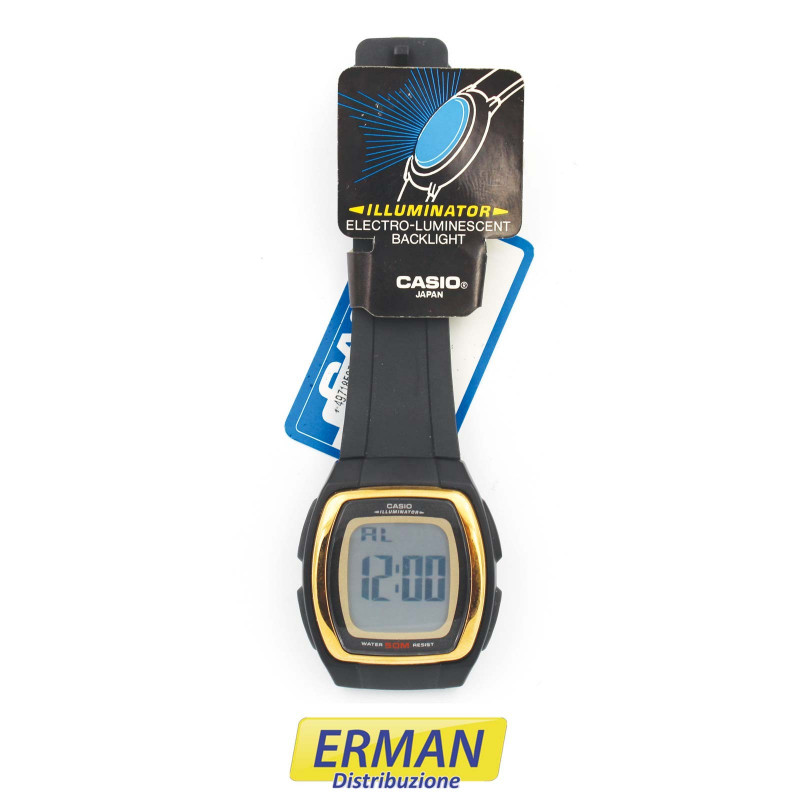 Orologio Casio W-E10G-1A - 2470 Digitale Vintage cinturino silicone color nero Orologio Casio W-E10G-1A - 2470 Digitale Vintage cinturino silicone color nero