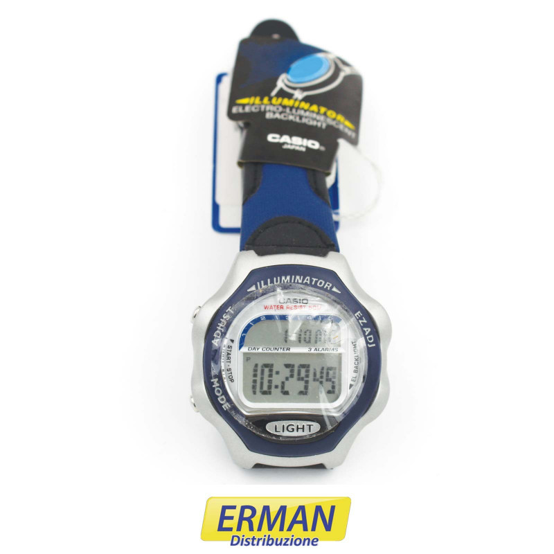 Orologio Casio w-69HB-2AV - 2289 EZADJ Digitale con cinturino color nero/blu Orologio Casio w-69HB-2AV - 2289 EZADJ Digitale con cinturino color nero/blu