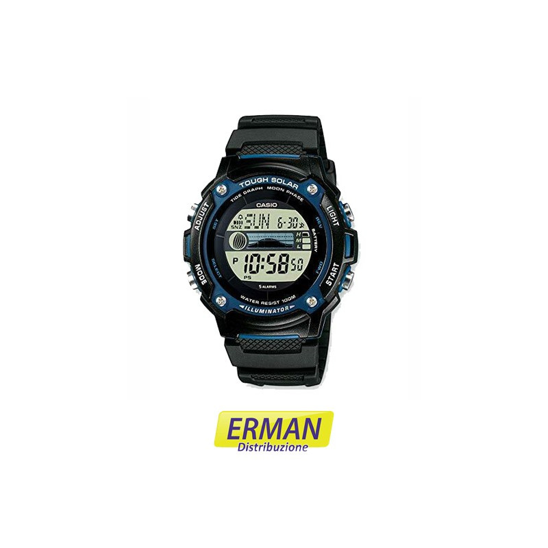 Orologio solare CASIO W-S210H-1 Orologio solare CASIO W-S210H-1