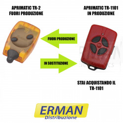 TELECOMANDO RADIOCOMANDO APRIMATIC TR-2 SOSTITUITO DA TM4 TR 1101